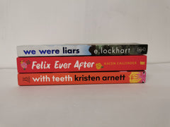 Bundle - We Were Liars, Felix Ever After, With Teeth -LGBTQIA, Feelings/Emotions