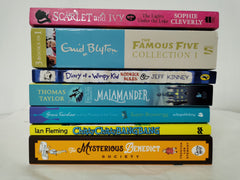 *BUNDLE* OF 7 BOOKS, Children 9+ Inc. Diary of Wimpy kid