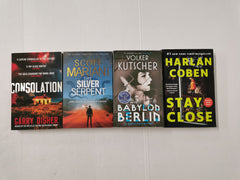 Bundle 4 Thrillers/Mysteries, Books for Men - Includes Harlan Coben, Bestsellers