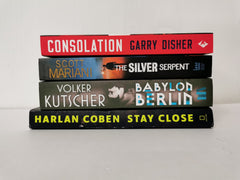 Bundle 4 Thrillers/Mysteries, Books for Men - Includes Harlan Coben, Bestsellers
