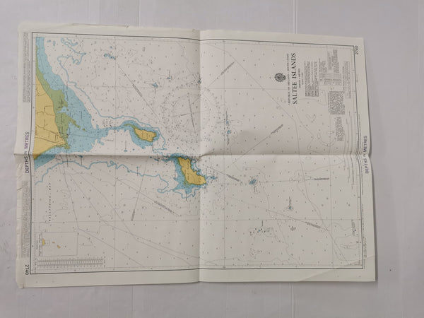 Bundle 10 Admiralty Charts and Publications (Paper Charts)