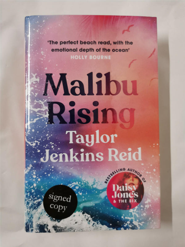 Malibu Rising by Taylor Jenkins Reid (Hardcover ,2021) *Signed*