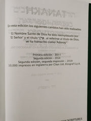 TANAKH HEBREO Y Espanol