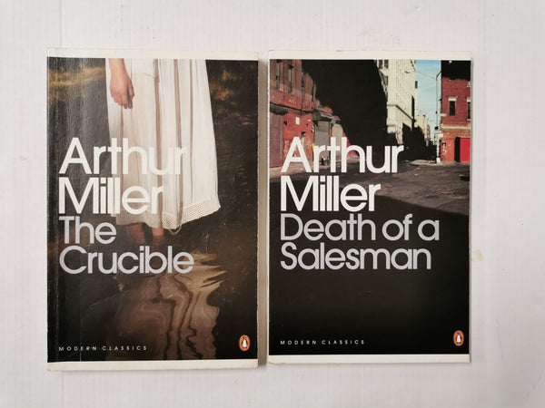 Death of a Salesman & The Crucible by Arthur Miller (2 Books)