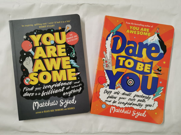 You are Awesome & Dare to Be You By Matthew Syed Collection 2 Books