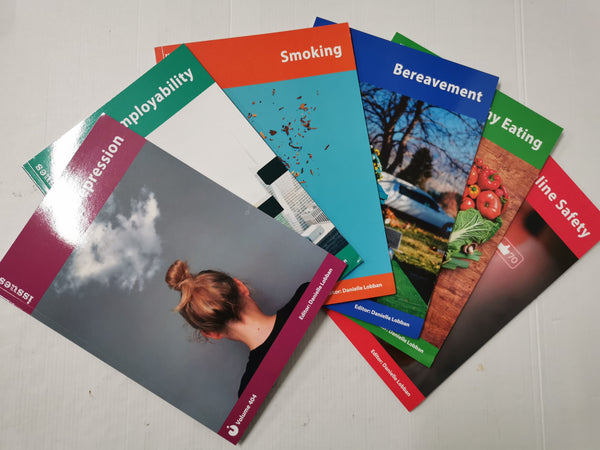 6 Volumes of Issues. Inc. Depression, Employability, Smoking..by Danielle Lobban