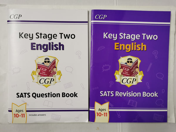 Bundle of 2 Key Stage 2 English Revision & Question Books
