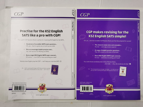 Bundle of 2 Key Stage 2 English Revision & Question Books