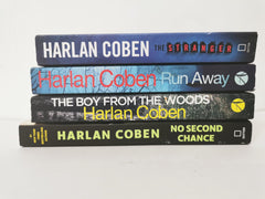 Harlan Coben! The Boy From the Woods, The Stranger, Run Away, No Second Chance