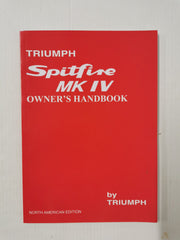 Triumph Spitfire Mk 4 Official Owners' Handbook (US Edition) (Paperback, 2020)
