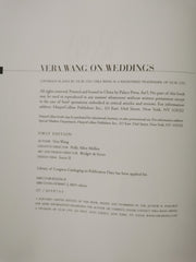 Vera Wang On Weddings by Vera Wang (Hardcover, 2002)