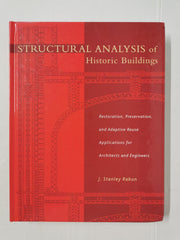 Structural Analysis of Historic Buildings for Architects and Engineers - Rabun