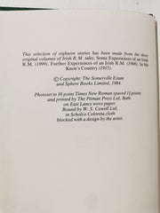 Experiences of an Irish R.M. by Somerville & Ross - Folio Society 1st Ed. 1984