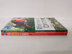 RSPB First Book Of Birds, Flowers & Mammals 3 Book Set by Anita Ganeri