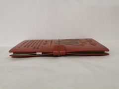 To My Wife, Engraved Leather Journal / Notebook - Wedding, Birthday, Anniversary