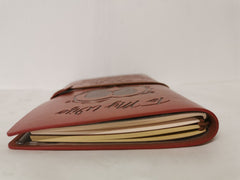 To My Wife, Engraved Leather Journal / Notebook - Wedding, Birthday, Anniversary
