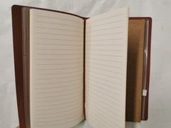 To My Wife, Engraved Leather Journal / Notebook - Wedding, Birthday, Anniversary