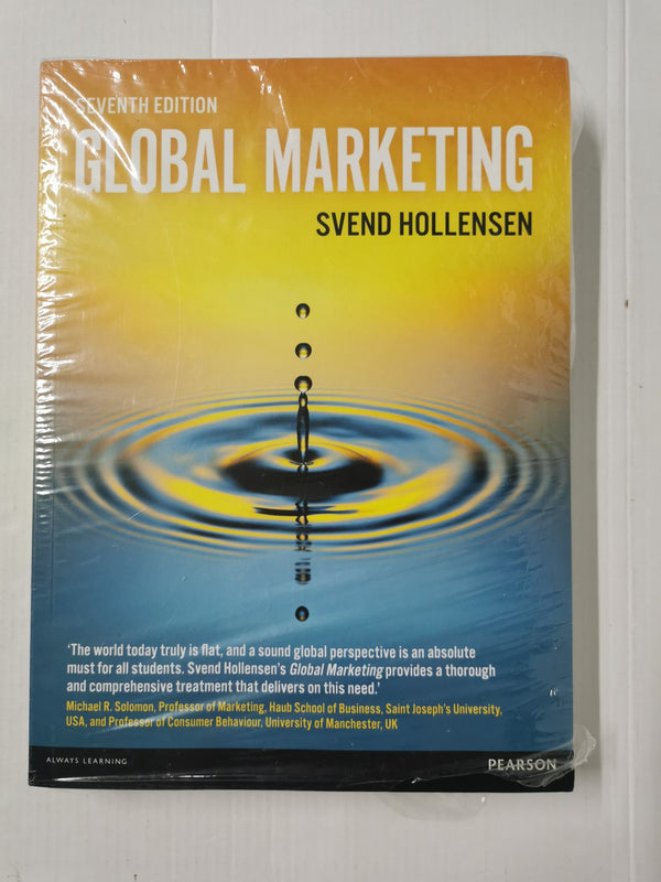 Global Marketing by Svend Hollensen (Paperback, 2016) *Like New*