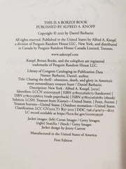 Chasing the Thrill by Daniel Barbarisi (Hardcover – Deckle Edge) *First Edition*