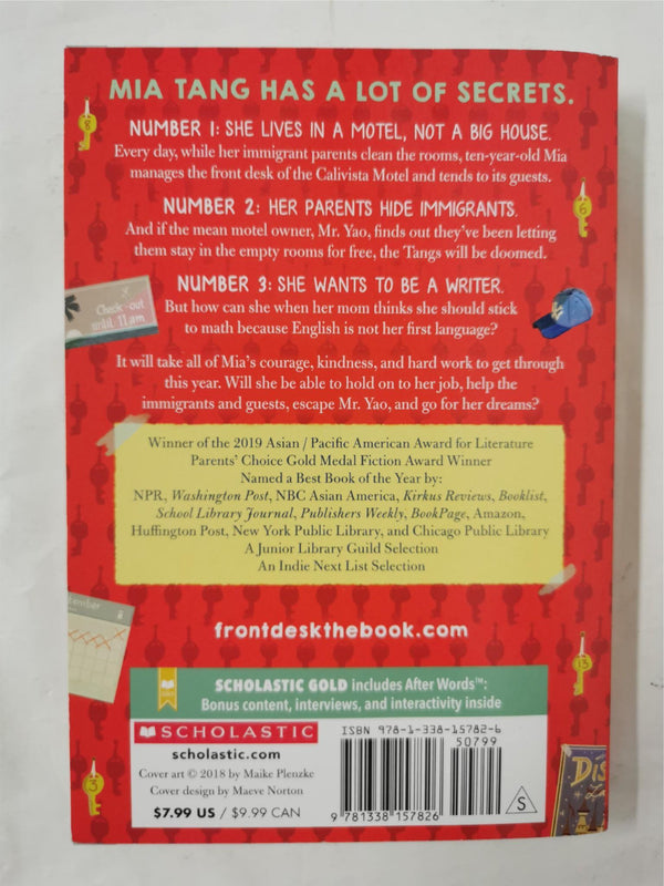 Front Desk (Scholastic Gold)by Kelly Yang Paperback