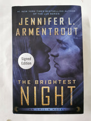 The Brightest Night : Jennifer L Armentrout *Signed Copy*