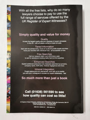 Dr Chris Pamplin's UK Register of Expert Witnesses, Edition 34 2021/22