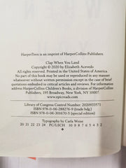 Clap When You Land by Elizabeth Acevedo (Hardcover 2020)