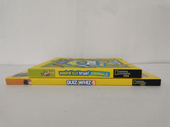 National Geographic Kids Bundle: Weird But True Animals & Quiz Whiz 5