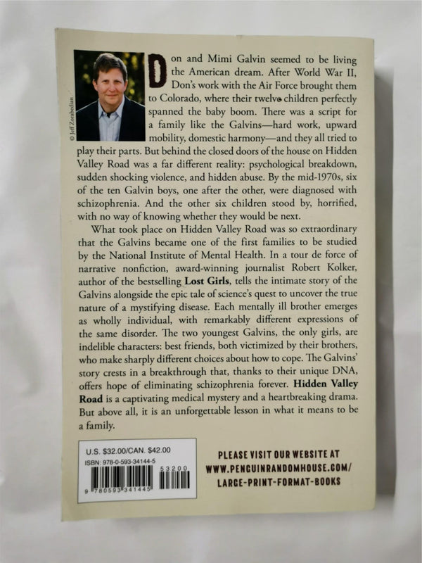 Hidden Valley Road: Inside the Mind of an American Family by Robert Kolker