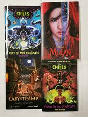 Bundle 4 Disney Books - Mulan, Lady & the Tramp and Chills 1 & 2