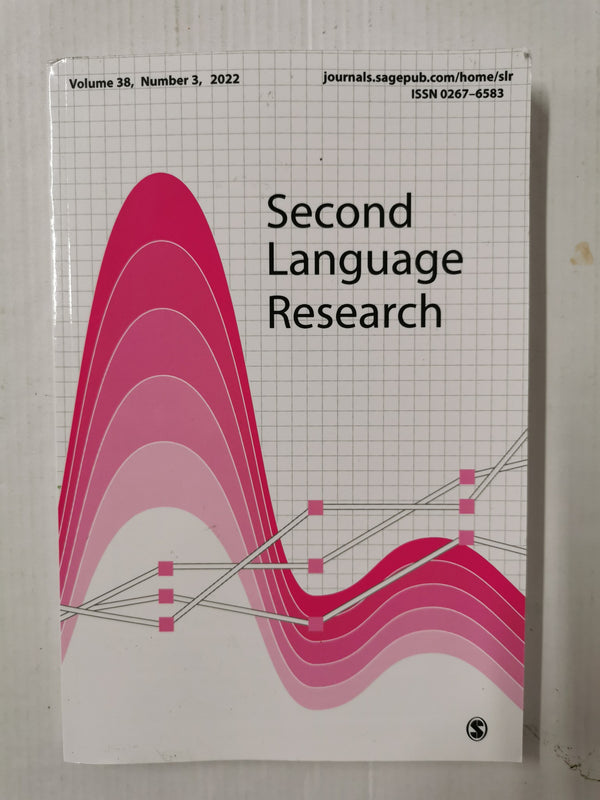 Second Language Research - Volume 38, Number 3, 2022