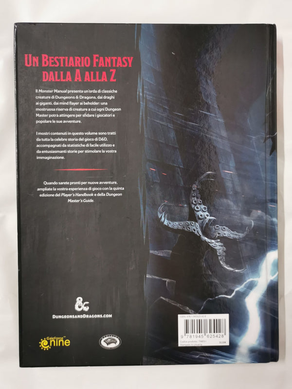 Monster Manual Manuale Dei Mostri (Italian) Dungeons & Dragons (D&D)