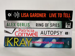 *4 Book Bundle* Thriller, Mystery Inc. Autopsy by Patricia Cornwell