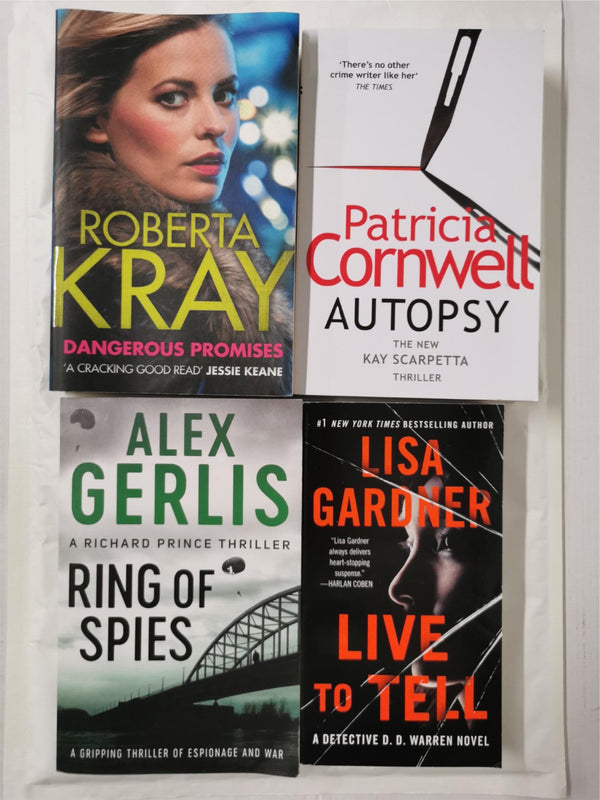 *4 Book Bundle* Thriller, Mystery Inc. Autopsy by Patricia Cornwell