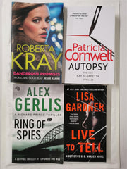 *4 Book Bundle* Thriller, Mystery Inc. Autopsy by Patricia Cornwell
