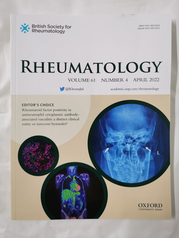 Rheumatology Volume 61, Number 5, May 2022 ISSN 1462-0324