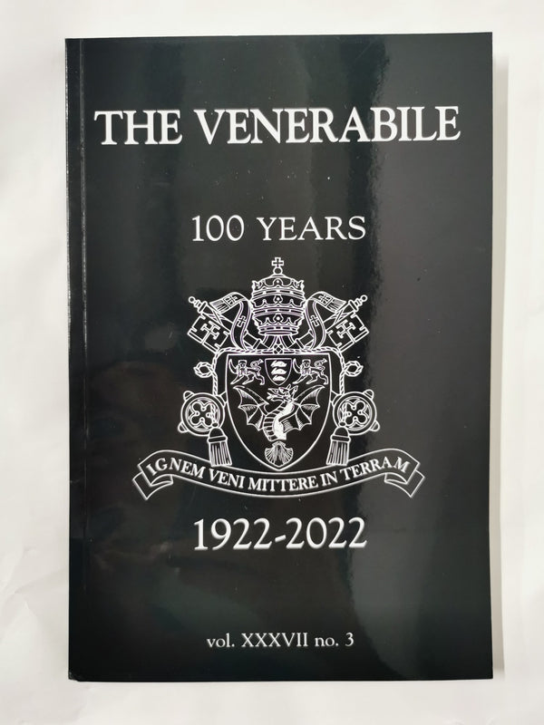 The Venerabile English College Rome 100 Years 1922-2022