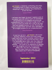 Girl Friends by Holly Bourne  | 8 Sep 2022 (Uncorrected Proof)