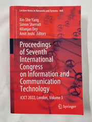Proceedings of Seventh International Congress on ICT, London Vol 3 By N Dey