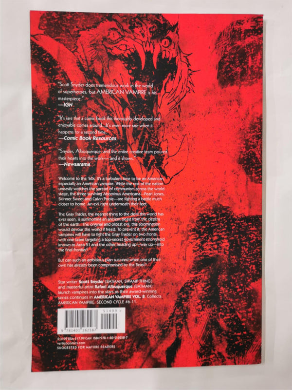 American Vampire Vol. 8 by Scott Snyder (Paperback, 2016)