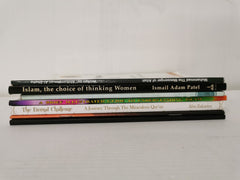 Bundle of 7 Mixed books on Islam Including Becoming Muslim by Nuh Ha Mim Keller