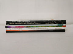 Bundle of 7 Mixed books on Islam Including Becoming Muslim by Nuh Ha Mim Keller