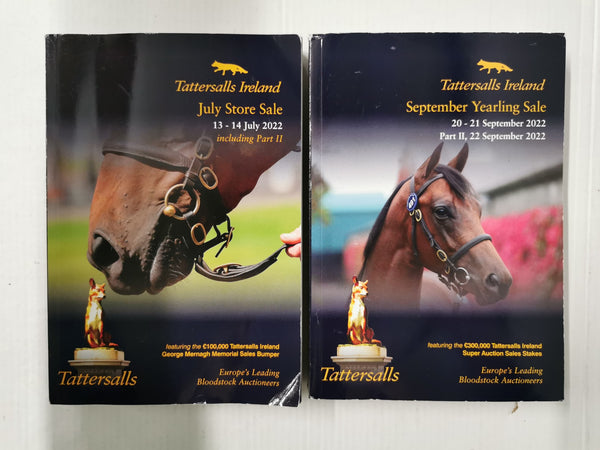 Tattersalls Ireland Catalogues 2022 - July Store Sale & September Yearling Sale