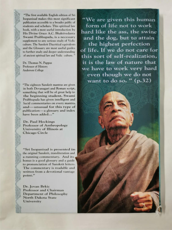 Sri Isopanisad by Swami A.C.Bhaktivedanta Prabhupada Book