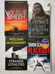 4 Book Thriller Bundle - The Last Kingdom, Strange Loyalties, Blackout
