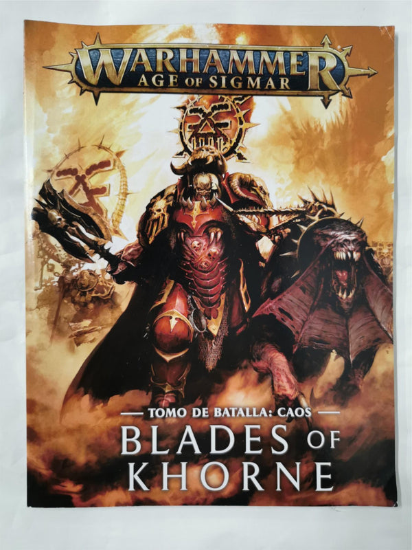 Warhammer Age of Sigmar: Blades of Khorne (Tomo de Batalla Caos) *Spanish*