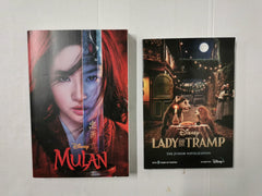 Disney Reading Books for Age 9-12- Lady and the Tramp & Mulan