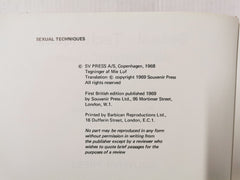 Sexual Techniques an Illustrated Guide to Love by Mogens Toft (Hardcover, 1969)