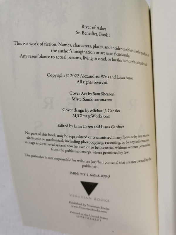 River of Ashes (St. Benedict) by Alexandrea Weis & Lucas Astor