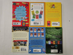 5 Kid's Books Age 7-11 Includes Football School, How to Train Your Parents..